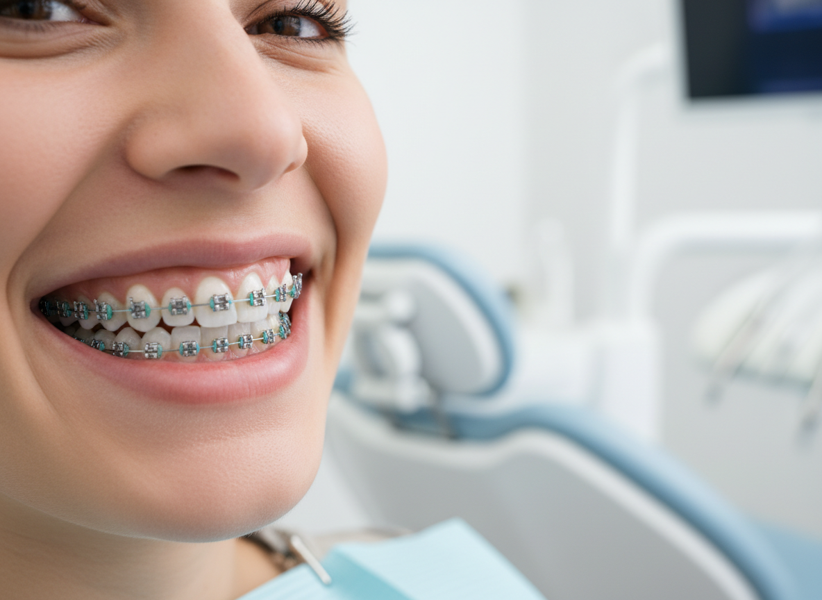 Dental braces treatment at Aster Dental Clinic & Implant Center